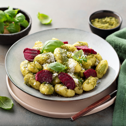 Gnocchi z pesto