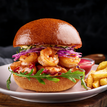 Burger Krewetkowy
